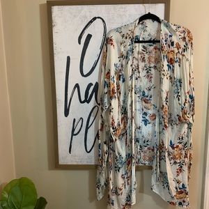Floral Kimono